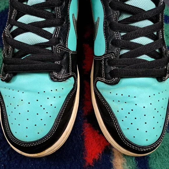 %Size 12 - Nike SB Dunk High Premium x Diamond Supply Co. Tiffany Men / A 14 - Picture 11 of 16